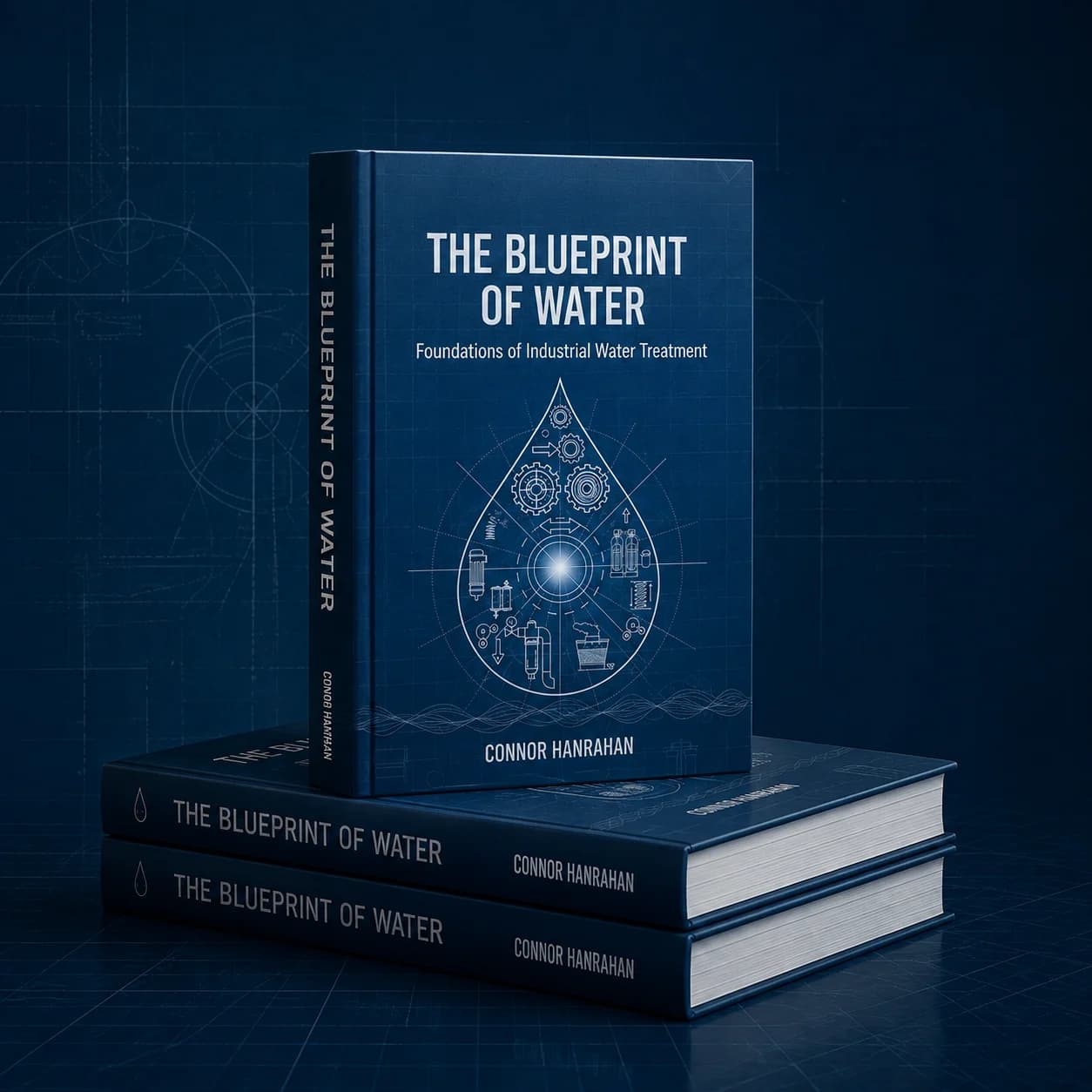 Three copies of The Blueprint of Water